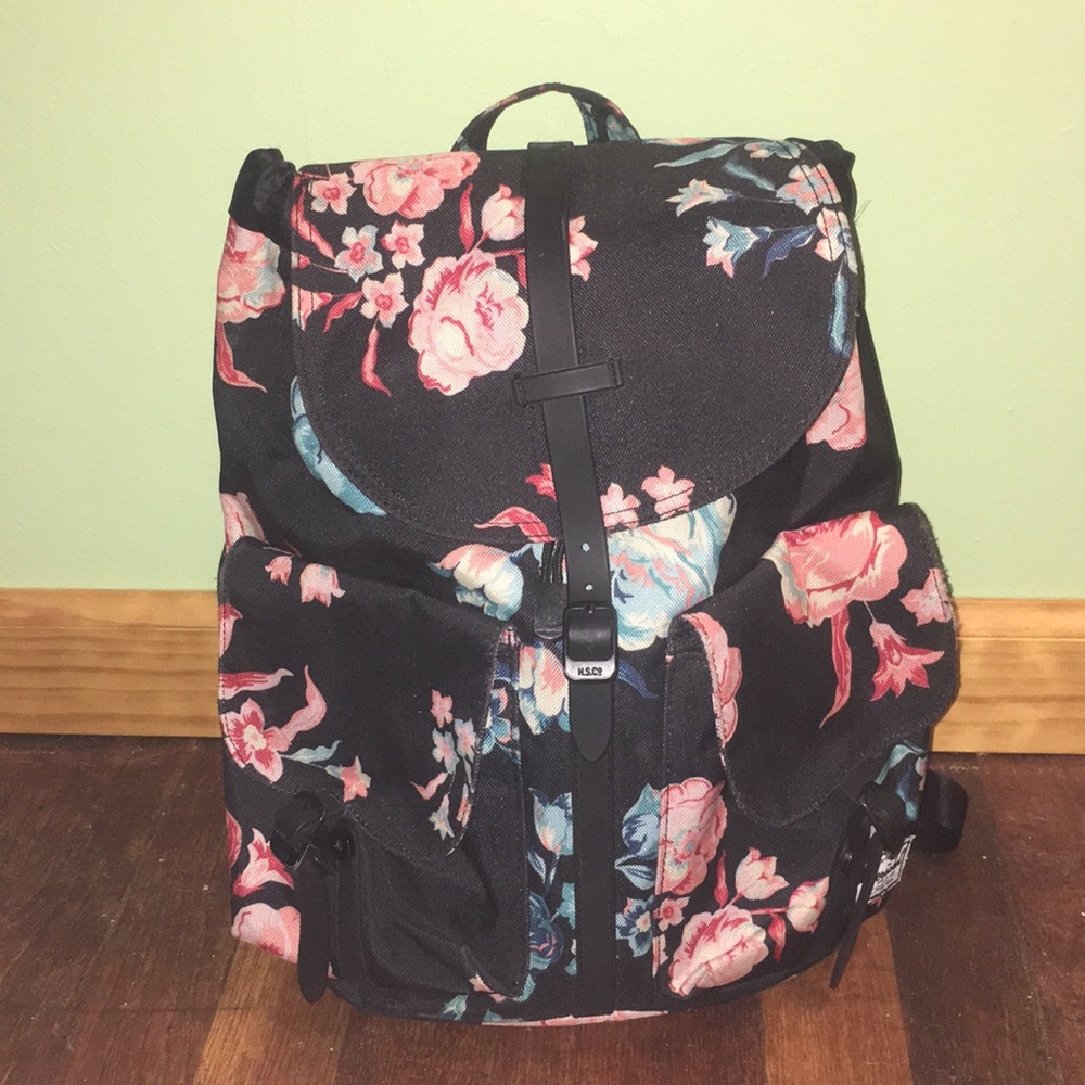 Floral backpack